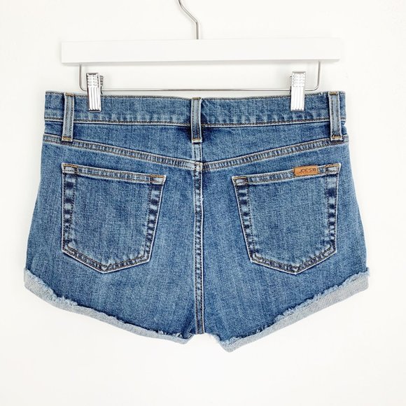 ❌SOLD-Joe's Tory Wash Rolled Hem Jean Shorts 27 - Picture 3 of 7